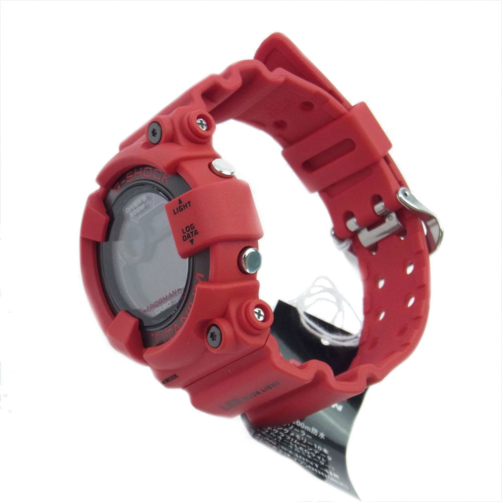 CASIO G-SHOCK カシオ ジーショック GW-8230NT-4JR FROGMAN フロッグマン 30周年記念モデル 第3弾 ダイバーズ ウォッチ 腕時計 レッド系【新古品】【未使用】【中古】