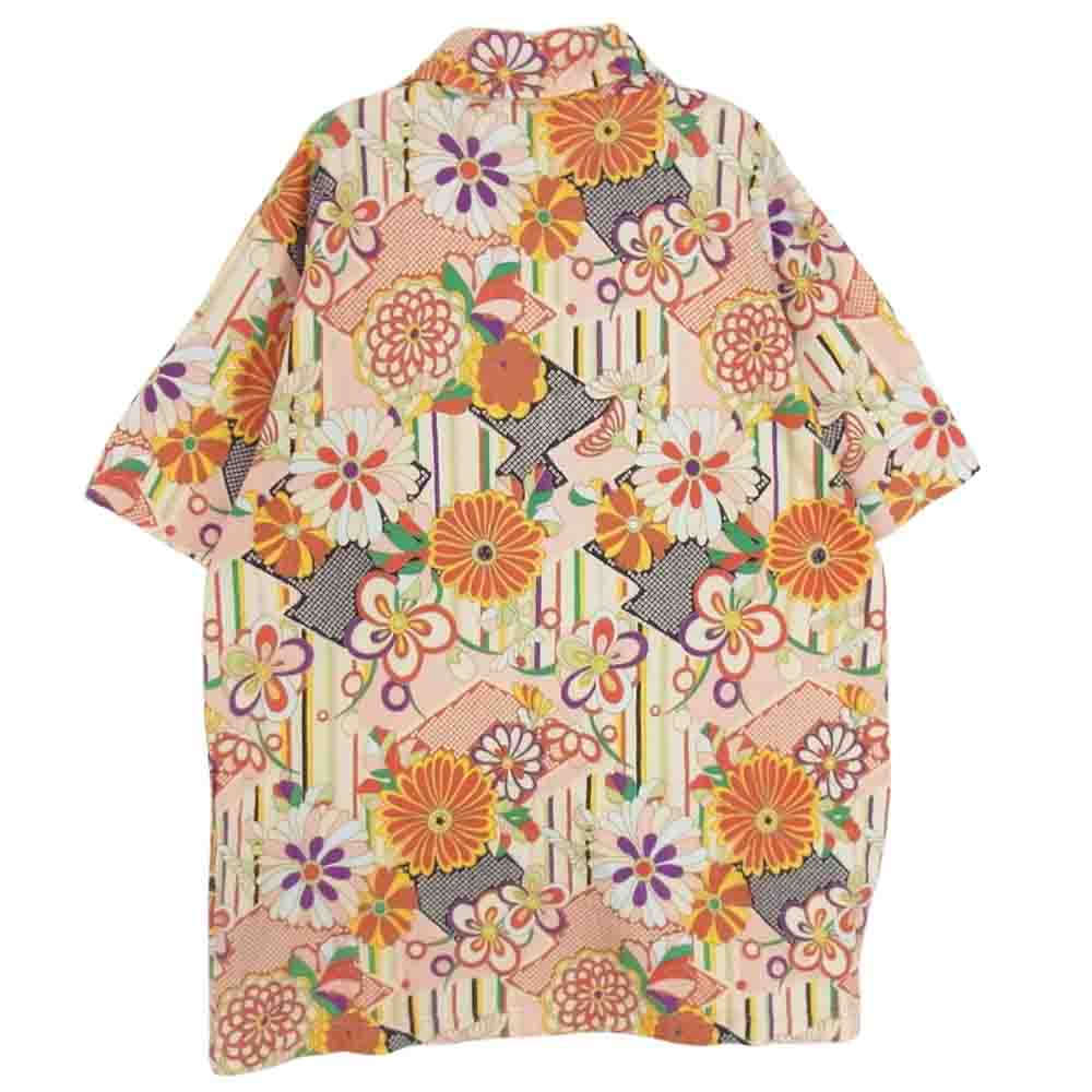 EVISU エヴィス 総柄 プルオーバー カットソー 半袖 シャツ マルチカラー系 3【中古】