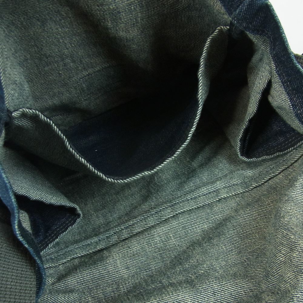 EVISU エヴィス デニム ショルダー バッグ インディゴブルー系【中古】