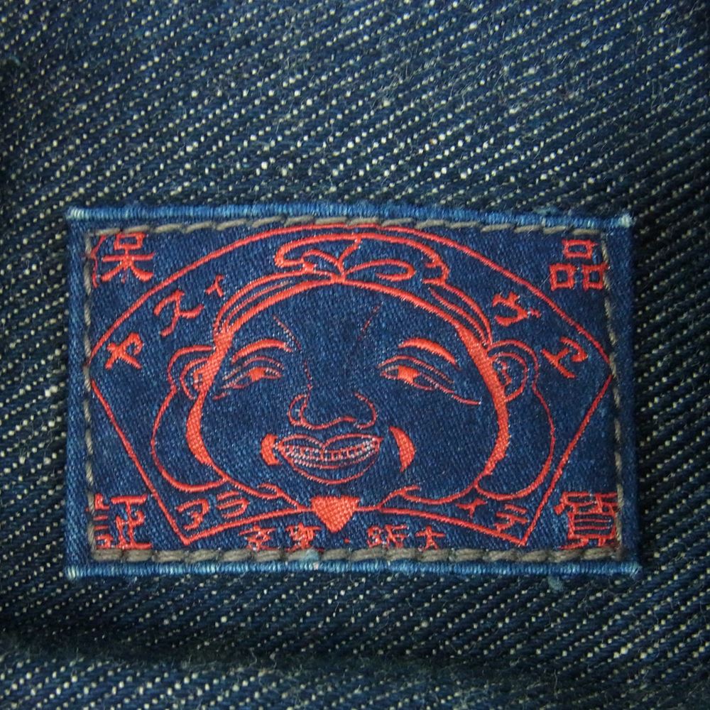 EVISU エヴィス デニム ショルダー バッグ インディゴブルー系【中古】