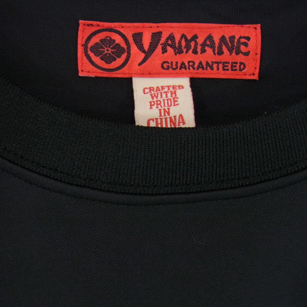 EVISU エヴィス YAMANE ヤマネ ゴルフ 家紋 長袖 カットソー ブラック系 40【中古】