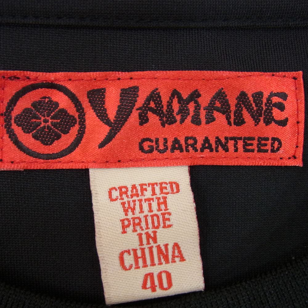 EVISU エヴィス YAMANE ヤマネ ゴルフ 家紋 長袖 カットソー ブラック系 40【中古】