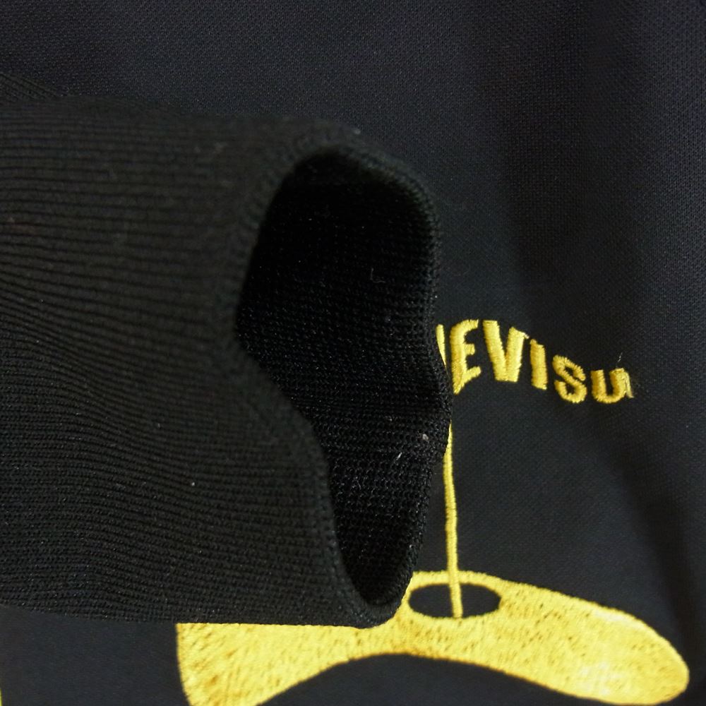 EVISU エヴィス YAMANE ヤマネ ゴルフ 家紋 長袖 カットソー ブラック系 40【中古】
