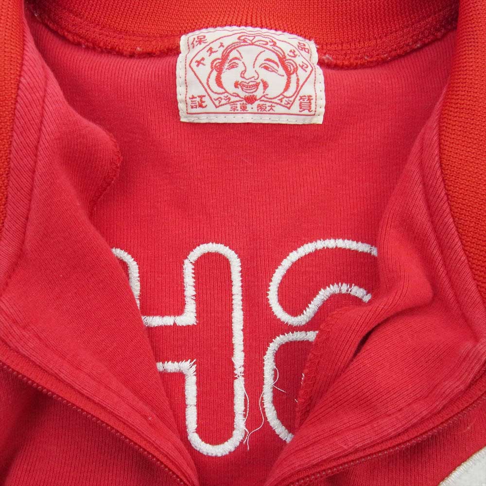 EVISU エヴィス カットソー トラックスーツ セットアップ レッド系 40【中古】