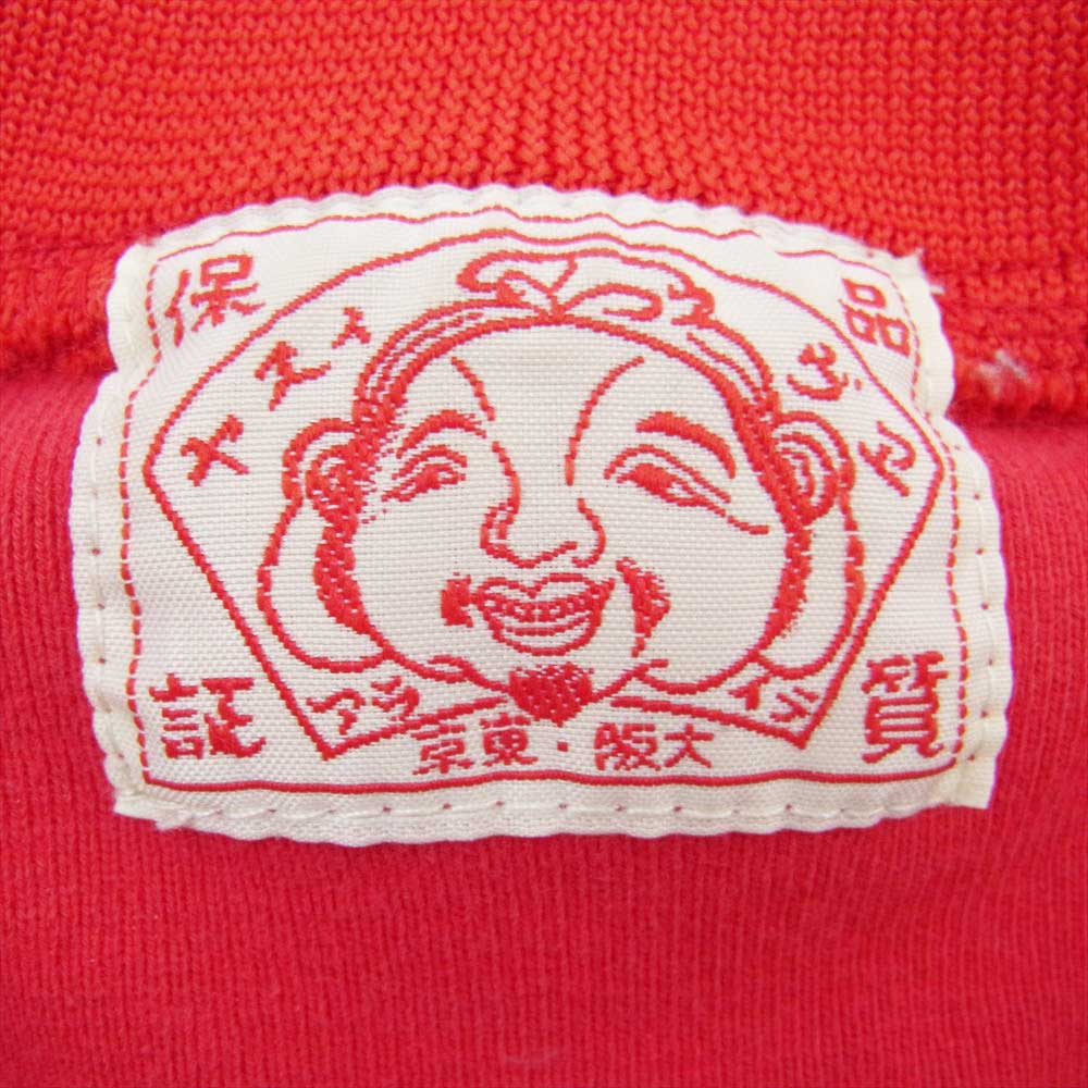 EVISU エヴィス カットソー トラックスーツ セットアップ レッド系 40【中古】