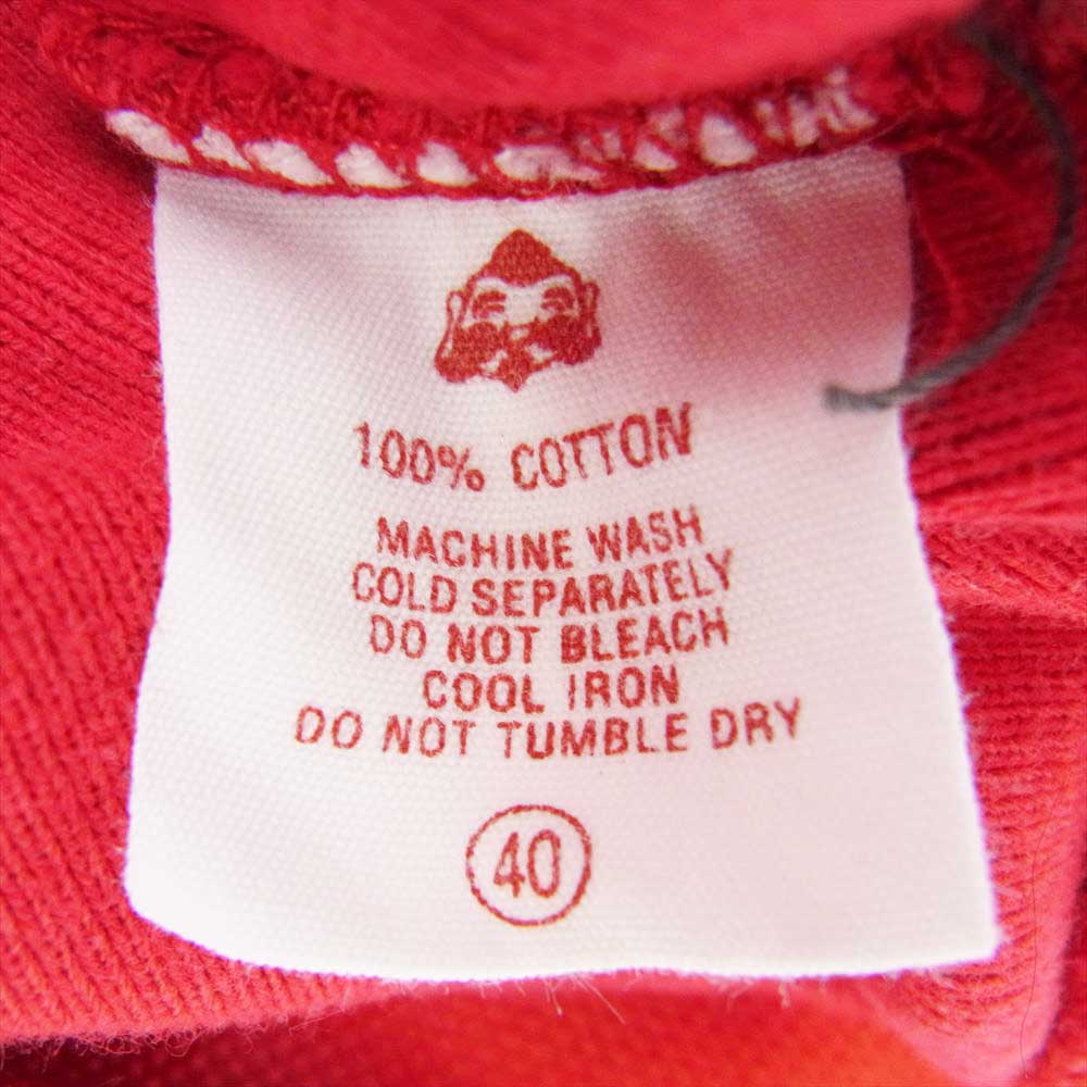 EVISU エヴィス カットソー トラックスーツ セットアップ レッド系 40【中古】