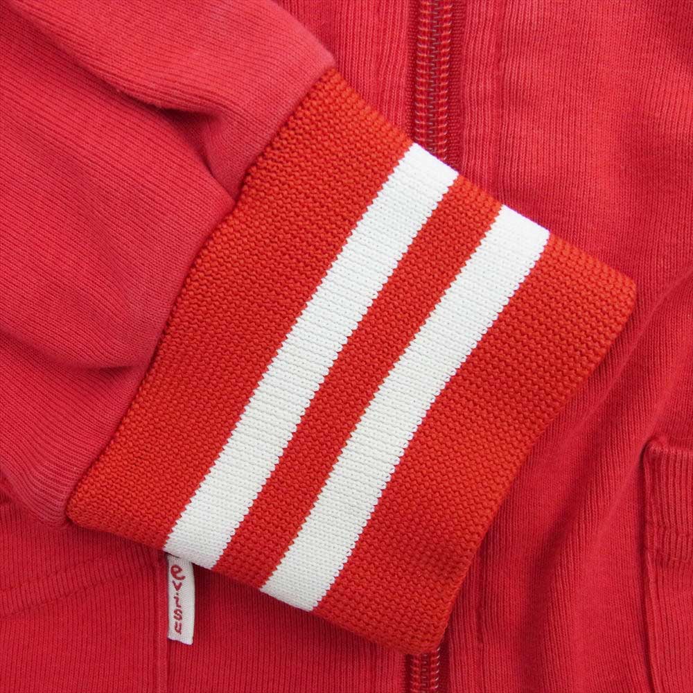 EVISU エヴィス カットソー トラックスーツ セットアップ レッド系 40【中古】