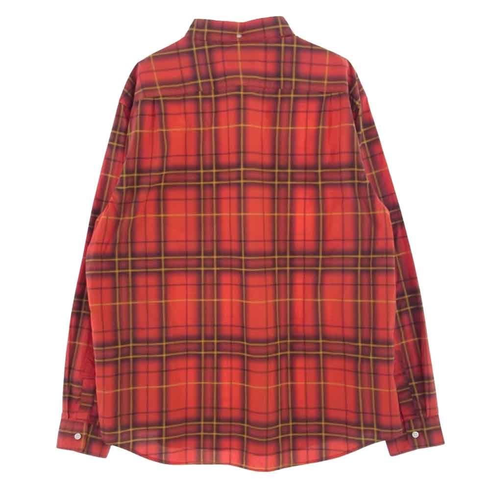 Supreme シュプリーム スモールカラー BD チェック シャツ レッド系 XL【中古】