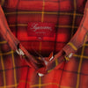 Supreme シュプリーム スモールカラー BD チェック シャツ レッド系 XL【中古】
