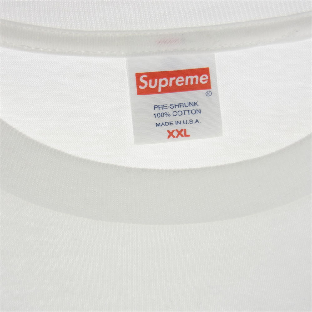 Supreme シュプリーム 21SS Anna Nicole Smith Tee アンナ ニコル スミス Tシャツ ホワイト系 XXL【中古】