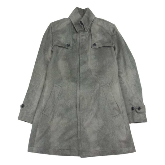 TORNADO MART トルネードマート 16AW tct-6505 T/C スエード 返し衿 ステンカラーコート カーキ系 L【中古】