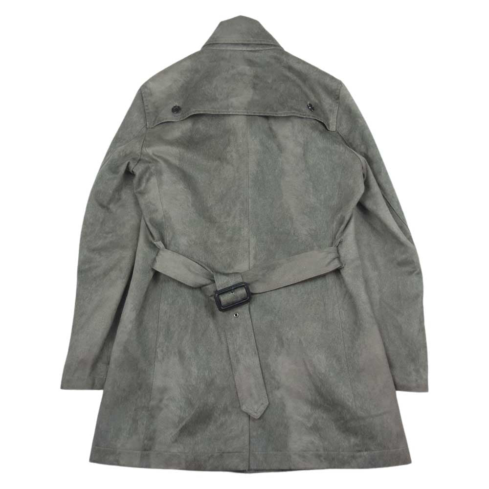 TORNADO MART トルネードマート 16AW tct-6505 T/C スエード 返し衿 ステンカラーコート カーキ系 L【中古】