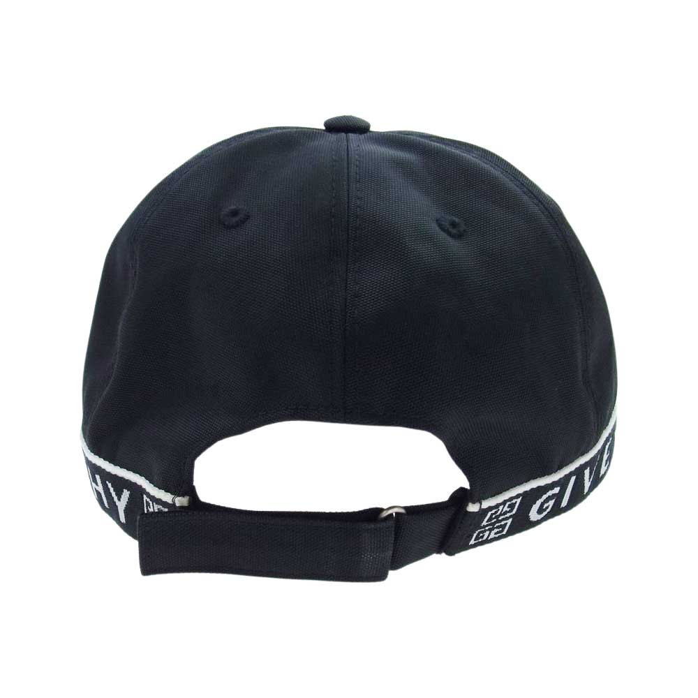 GIVENCHY ジバンシィ 6パネル サイド ロゴ ライン ブラック系【中古】