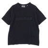 FEAR OF GOD フィアオブゴッド ESSENTIALS エッセンシャルズ フロント ラバー ロゴ  ブラック系 S【中古】