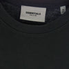 FEAR OF GOD フィアオブゴッド ESSENTIALS エッセンシャルズ フロント ラバー ロゴ  ブラック系 S【中古】