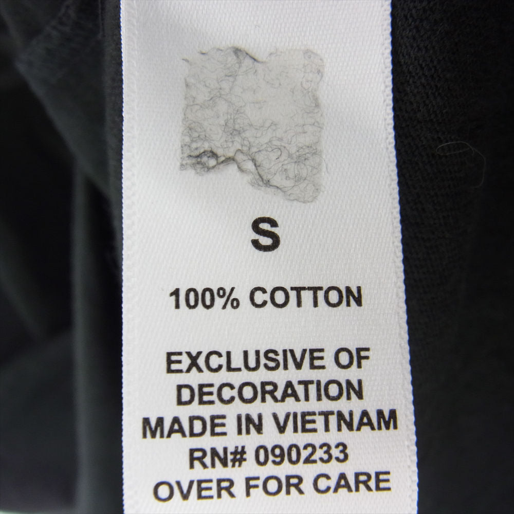 FEAR OF GOD フィアオブゴッド ESSENTIALS エッセンシャルズ フロント ラバー ロゴ  ブラック系 S【中古】