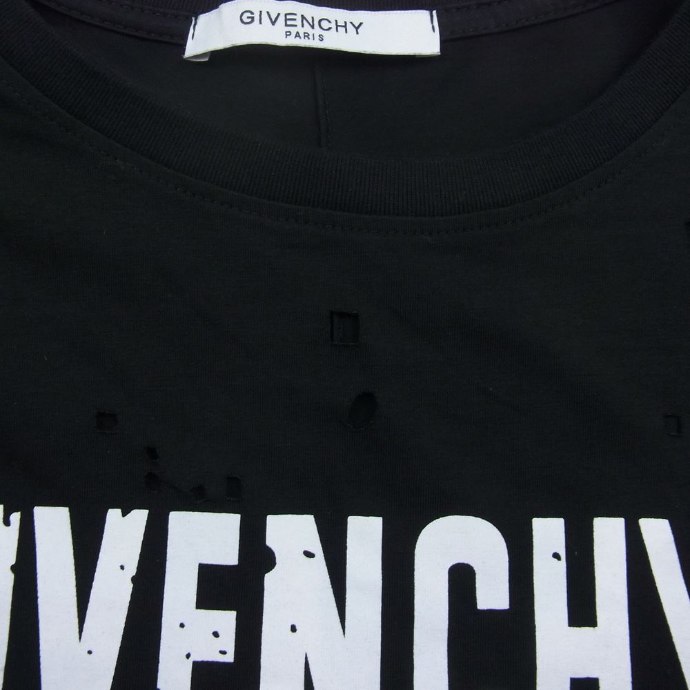 Givenchy コットン　ニット　ブルー　XL 美品