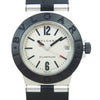 BVLGARI ブルガリ AL 32 TA アルミニウム デイト 腕時計 リストウォッチ ブラック系【中古】