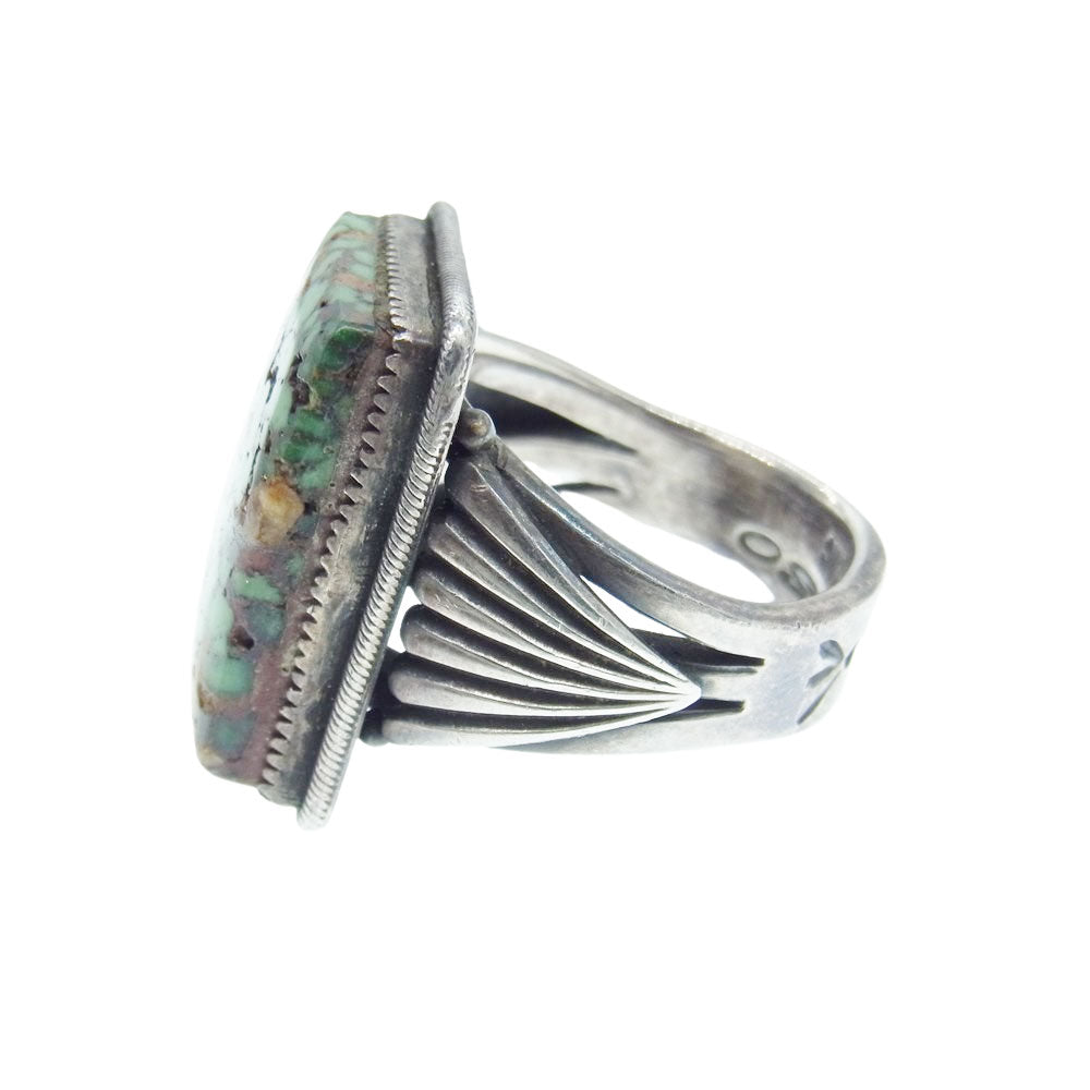 ナバホ族 Steve Arviso スティーブアルビソ キングマンターコイズ