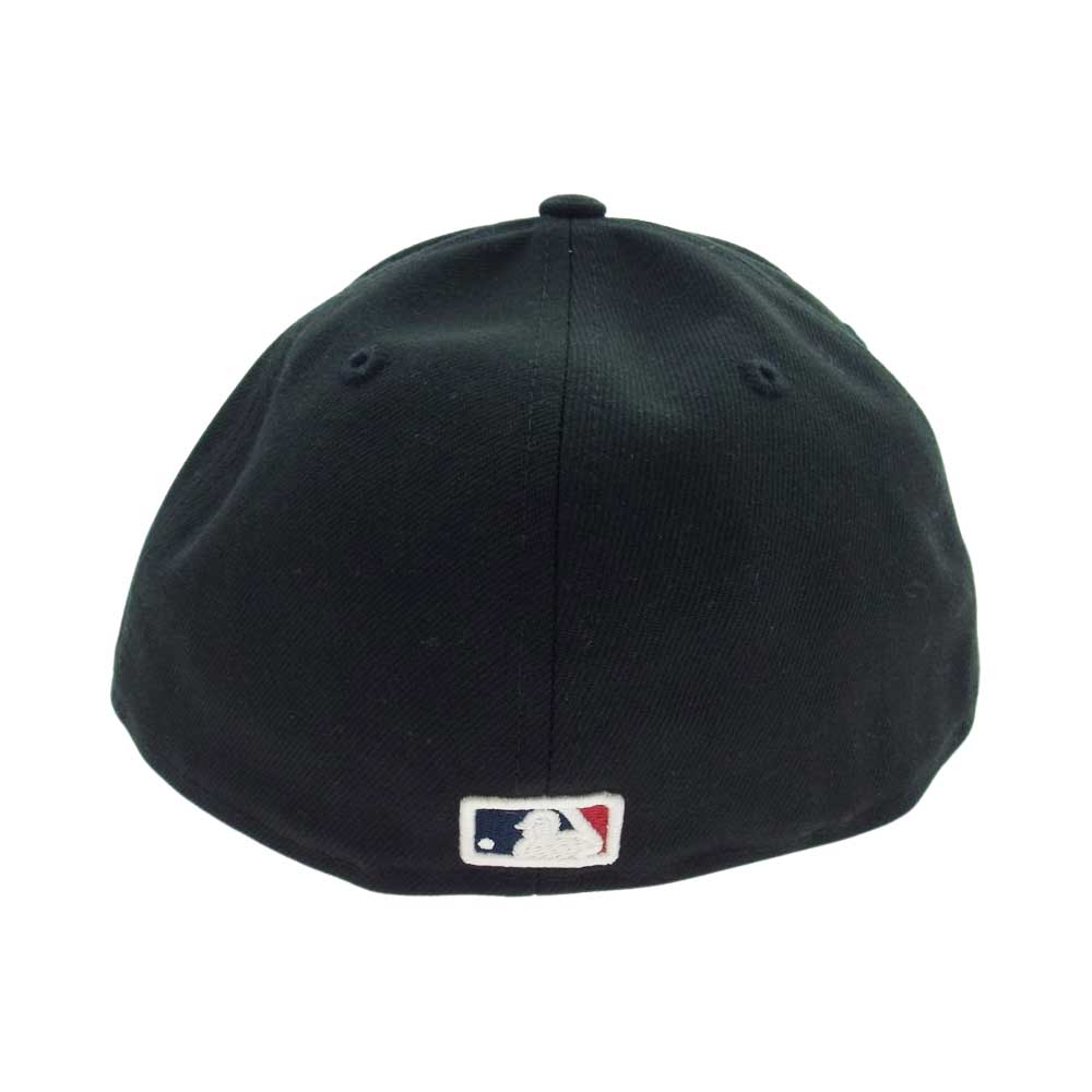 キス × New Era ニューエラ NY METS ニューヨーク メッツ キャップ ブラック系 59.6㎝【中古】