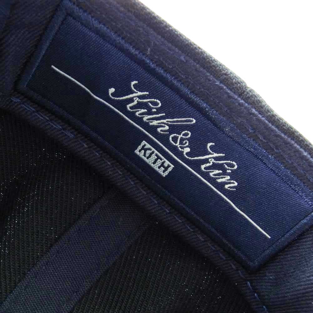 キス × New Era ニューエラ NY METS ニューヨーク メッツ キャップ ブラック系 59.6㎝【中古】