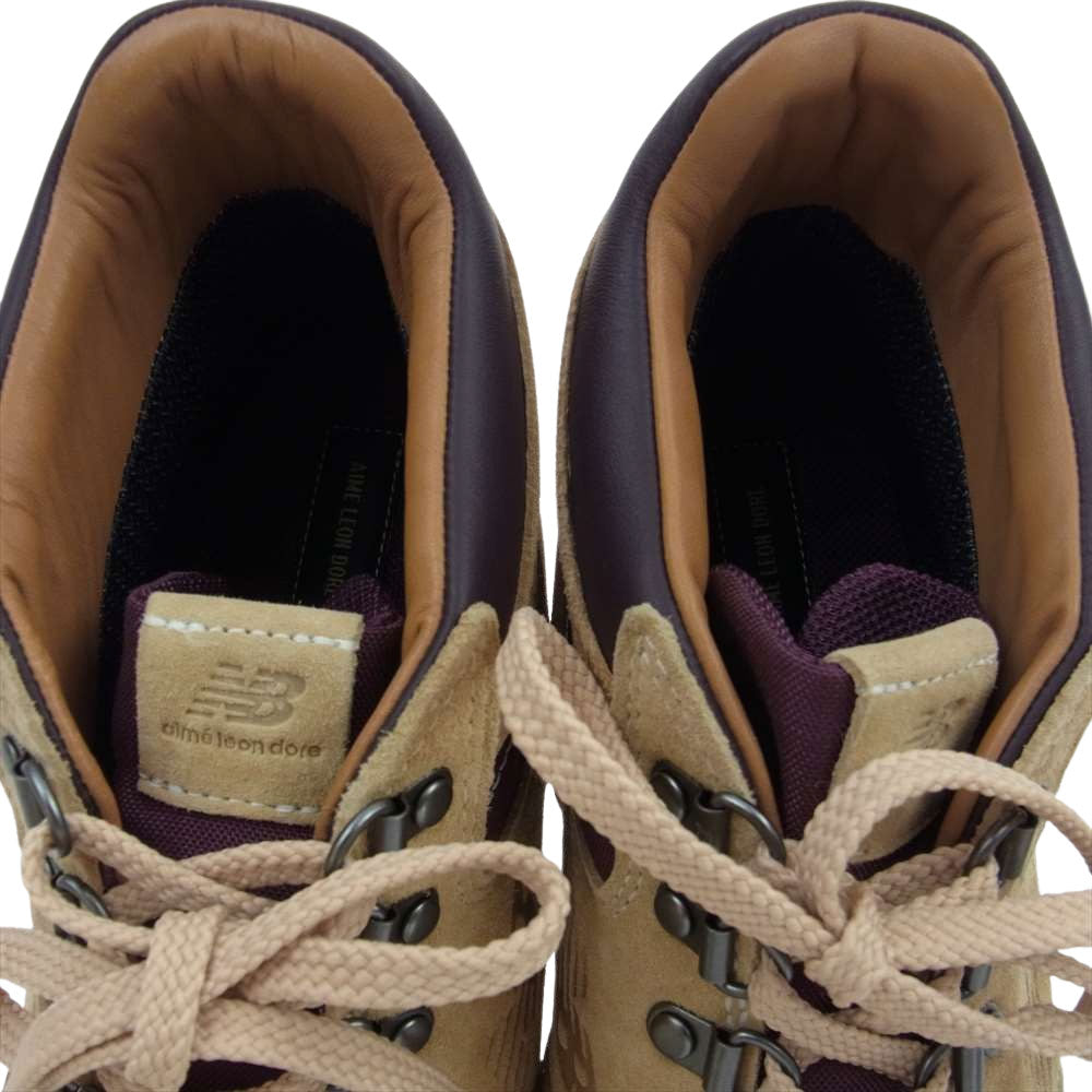 NEW BALANCE ニューバランス URAINXA1 AIME LEON DORE エメレオンドレ スエード スニーカー トレッキングブーツ ベージュ系 28.5cm【中古】