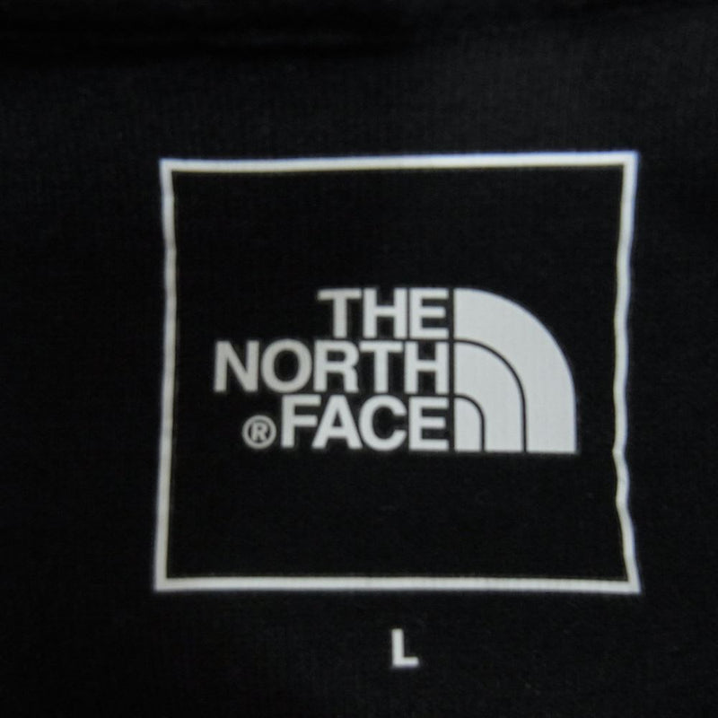 THE NORTH FACE ノースフェイス NT12286 Tech Air Sweat Wide Hoodie テック エアー スウェット ワイド フーディ パーカー ブラック系 L【中古】