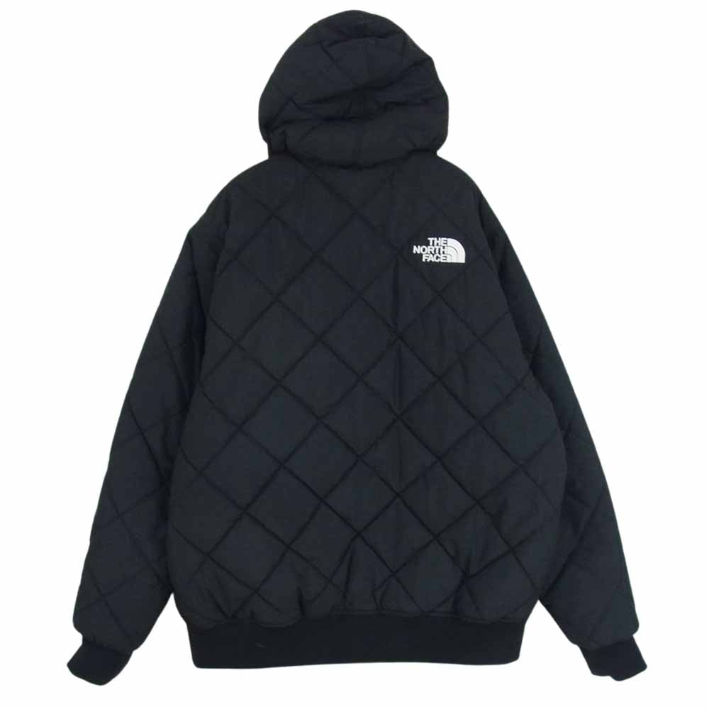 THE NORTH FACE ノースフェイス NY82232 YAKKIN JACKET ヤッキン キルティング 中綿 パーカー ジャケット ブラック系 L【中古】
