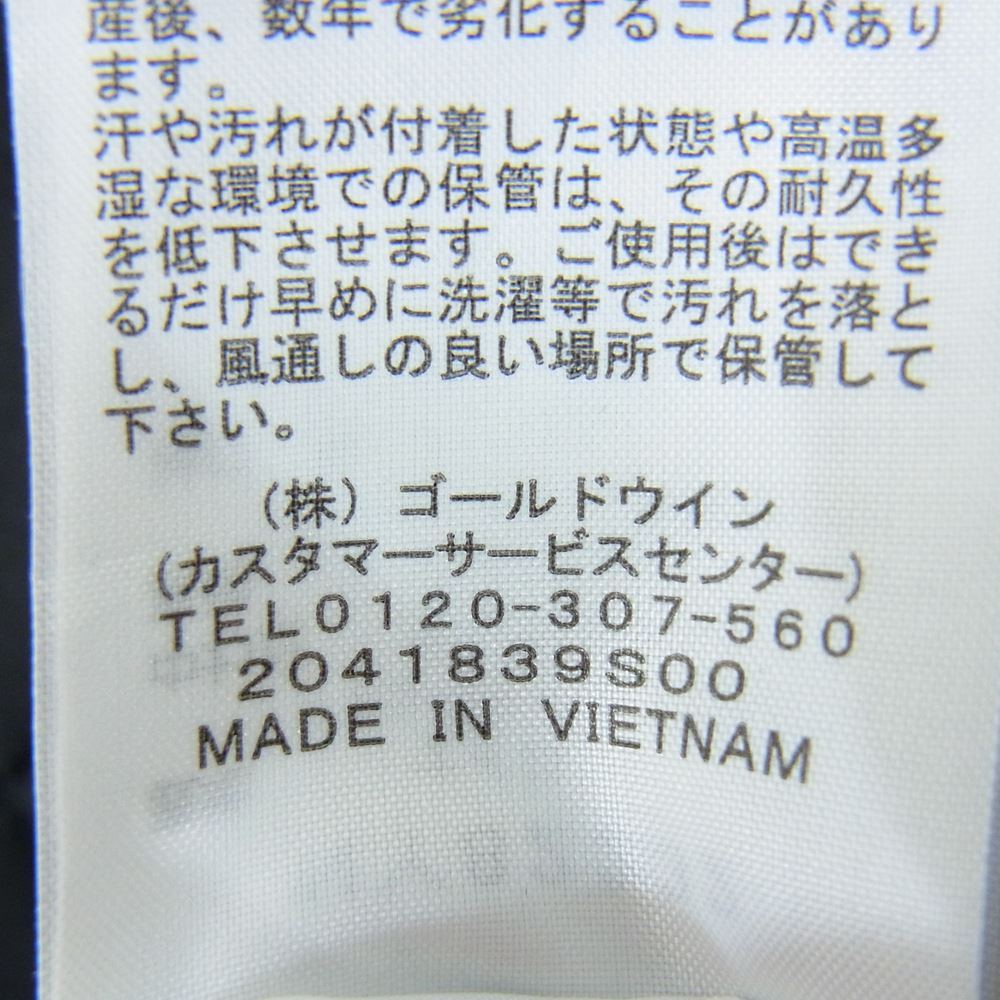 THE NORTH FACE ノースフェイス NY82232 YAKKIN JACKET ヤッキン キルティング 中綿 パーカー ジャケット ブラック系 L【中古】