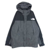 THE NORTH FACE ノースフェイス NP12032 Mountain Light Denim Jacket マウンテン ライト デニム ジャケット ブラック グレー系 L【中古】