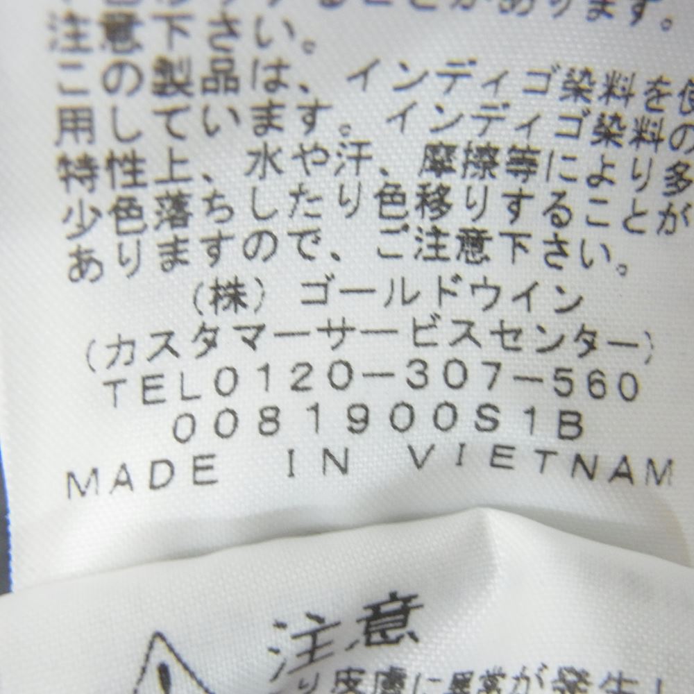 THE NORTH FACE ノースフェイス NP12032 Mountain Light Denim Jacket マウンテン ライト デニム ジャケット ブラック グレー系 L【中古】