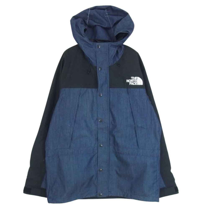 THE NORTH FACE ノースフェイス NP12032 Mountain Light Denim Jacket マウンテン ライト デニム ジャケット  ネイビー系 L【中古】