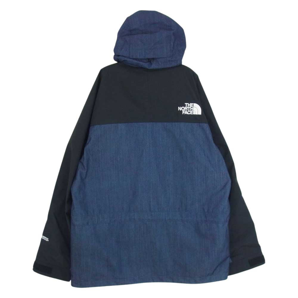 THE NORTH FACE ノースフェイス NP12032 Mountain Light Denim Jacket マウンテン ライト デニム ジャケット  ネイビー系 L【中古】