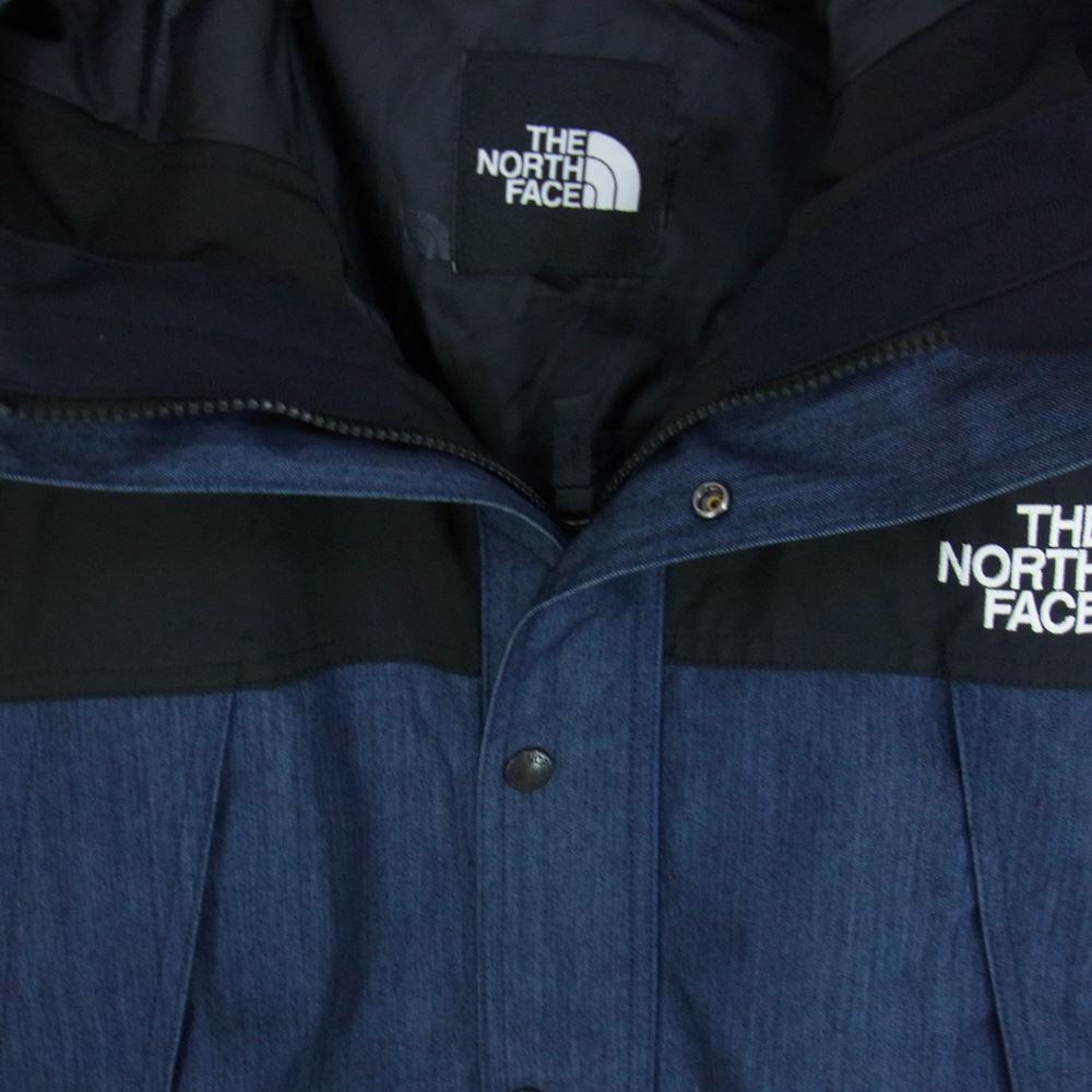 THE NORTH FACE ノースフェイス NP12032 Mountain Light Denim Jacket マウンテン ライト デニム ジャケット  ネイビー系 L【中古】