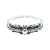 CHROME HEARTS クロムハーツ（原本無） BABY CLASSIC ベイビークラシック フローラルクロス リング シルバー系 21.5号【中古】