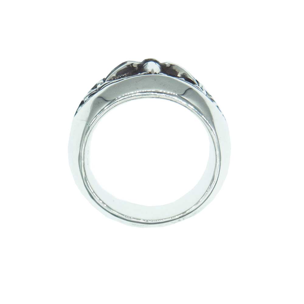 CHROME HEARTS クロムハーツ（原本有） CLSSC OVAL STAR クラシック オーバル スター リング シルバー系 21号【中古】