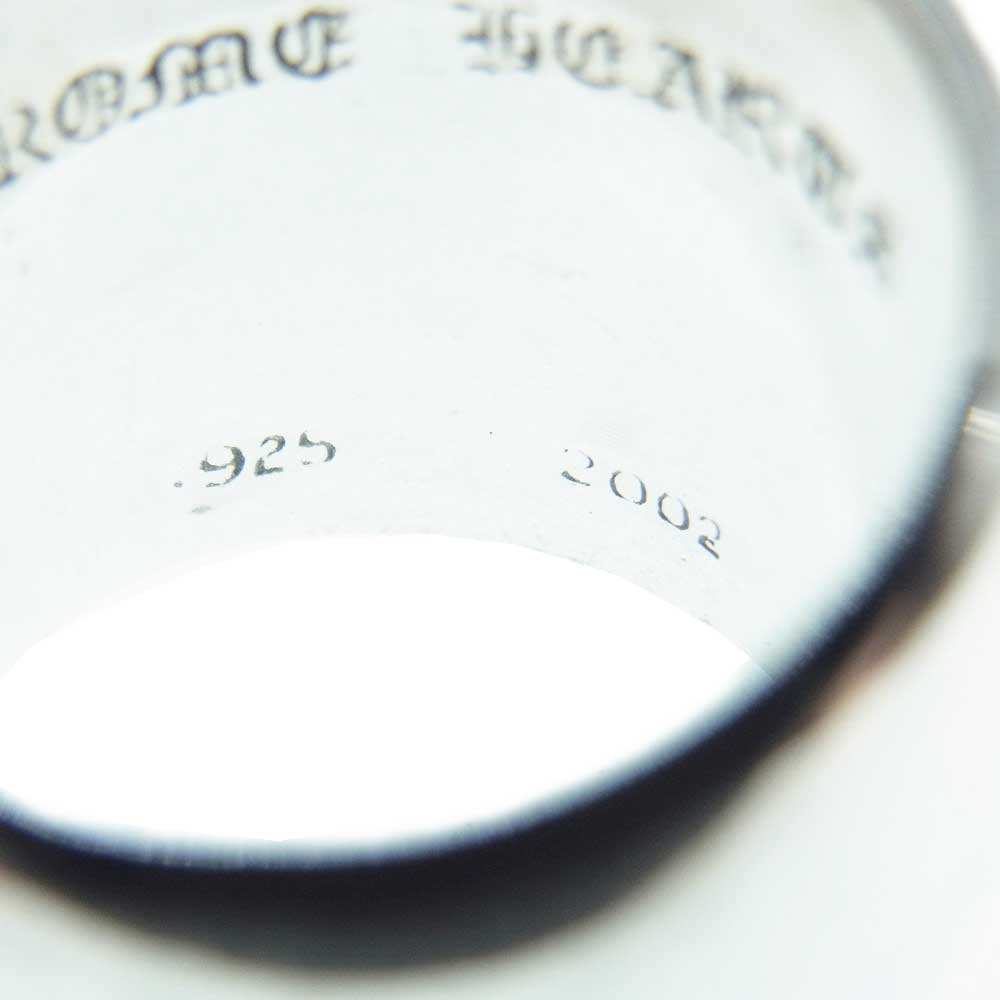 CHROME HEARTS クロムハーツ（原本有） CLSSC OVAL STAR クラシック オーバル スター リング シルバー系 21号【中古】