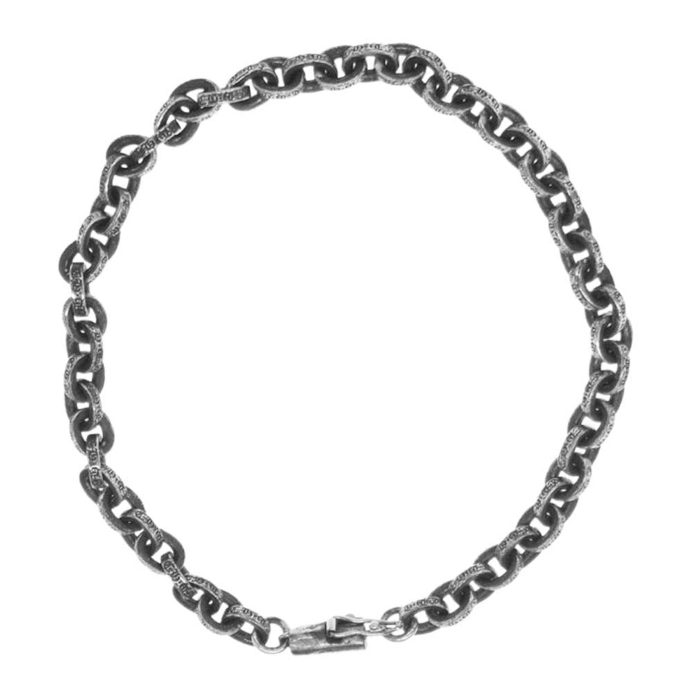 CHROME HEARTS クロムハーツ（原本無） PAPER CHAIN 8inch ペーパーチェーン ブレスレット 8インチ シルバー系【中古】