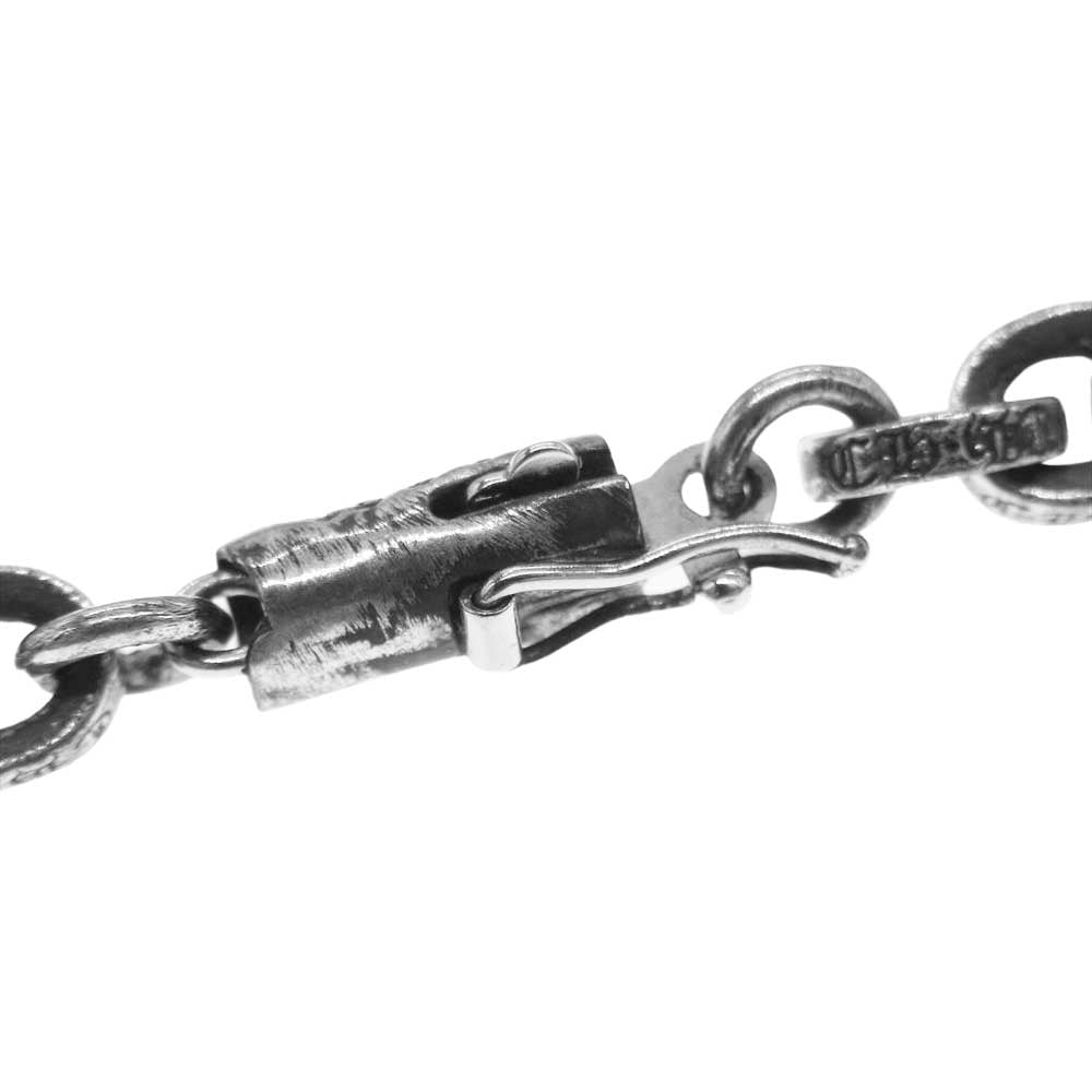 CHROME HEARTS クロムハーツ（原本無） PAPER CHAIN 8inch ペーパーチェーン ブレスレット 8インチ シルバー系【中古】