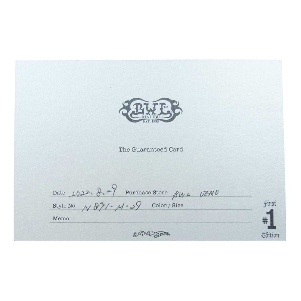 BILL WALL LEATHER ビルウォールレザー ギャランティ付属 N871-M マルチリンク ロザリオ ネックレス クロス スカル チェーン シルバー系【中古】