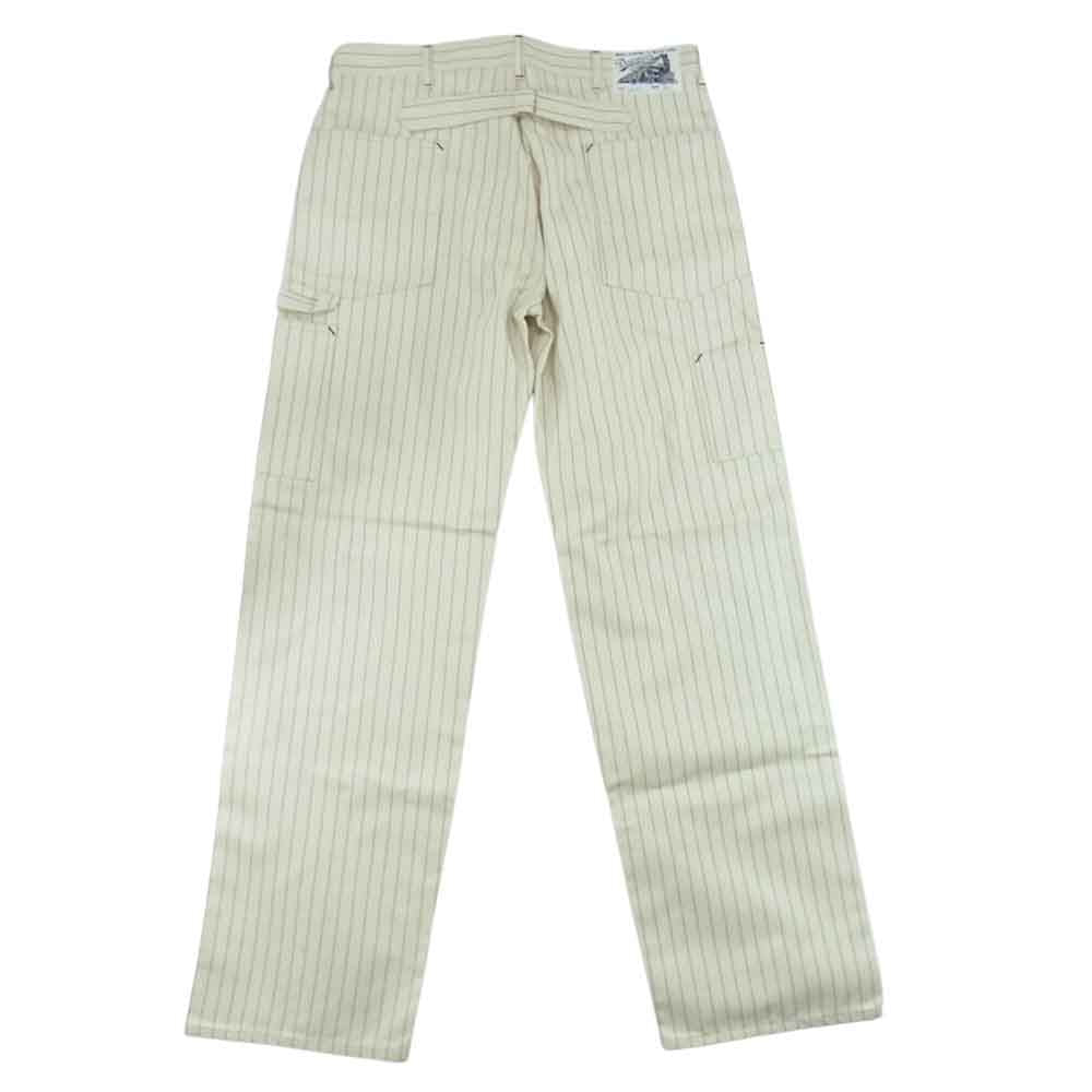 ダッパーズ ダッパーズ Classical 30’s Style Painter Pants With Buckle シンチバック ぺインター パンツ オフホワイト系 36【新古品】【未使用】【中古】