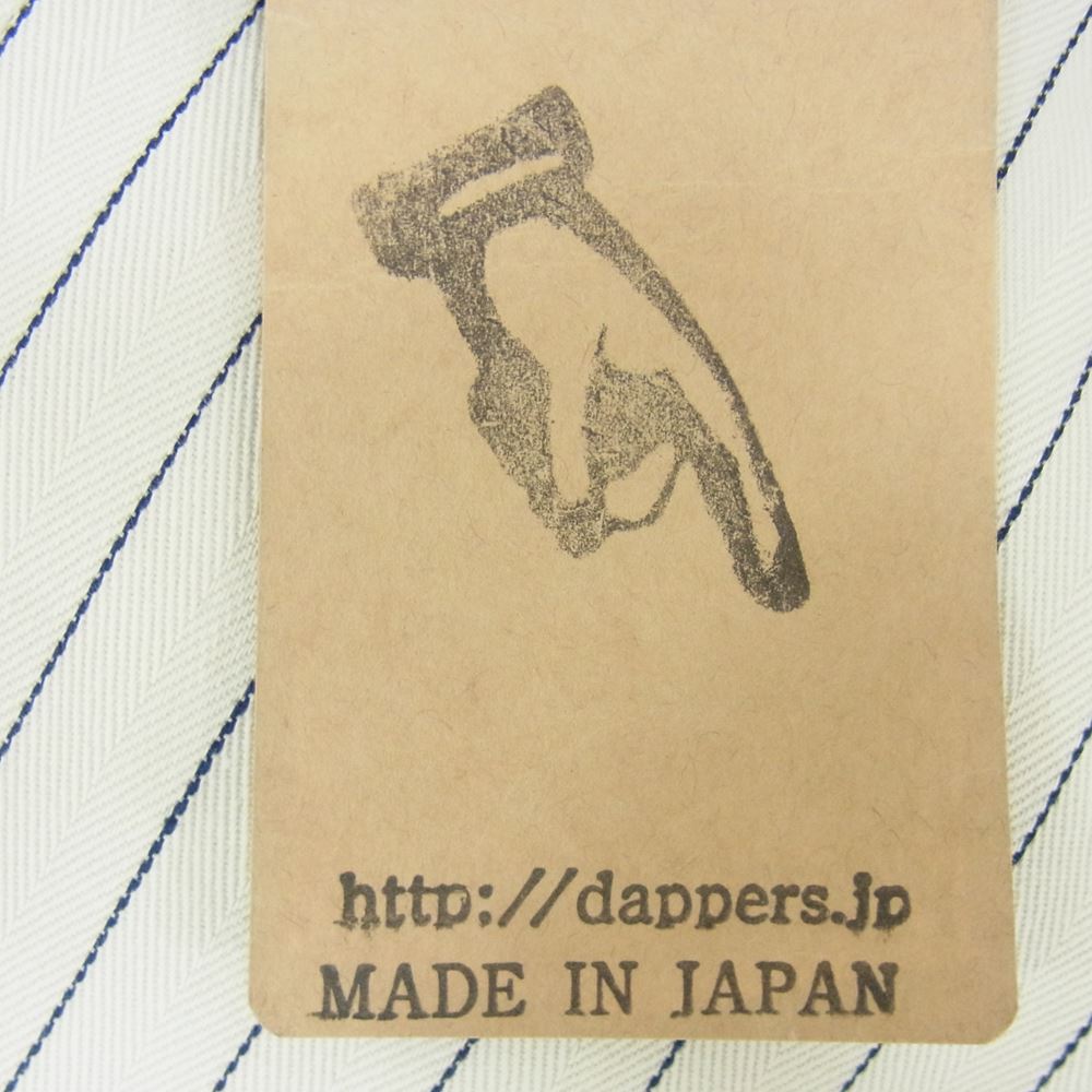 ダッパーズ ダッパーズ Classical 30’s Style Painter Pants With Buckle シンチバック ぺインター パンツ オフホワイト系 36【新古品】【未使用】【中古】