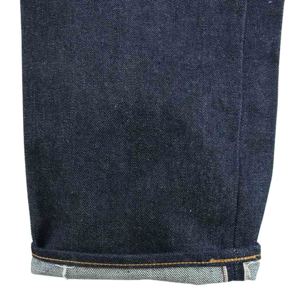 ワンピースオブロック M-54 No1323　 409XX ボタンフライ セルビッチ デニム パンツ インディゴブルー系 38【極上美品】【中古】