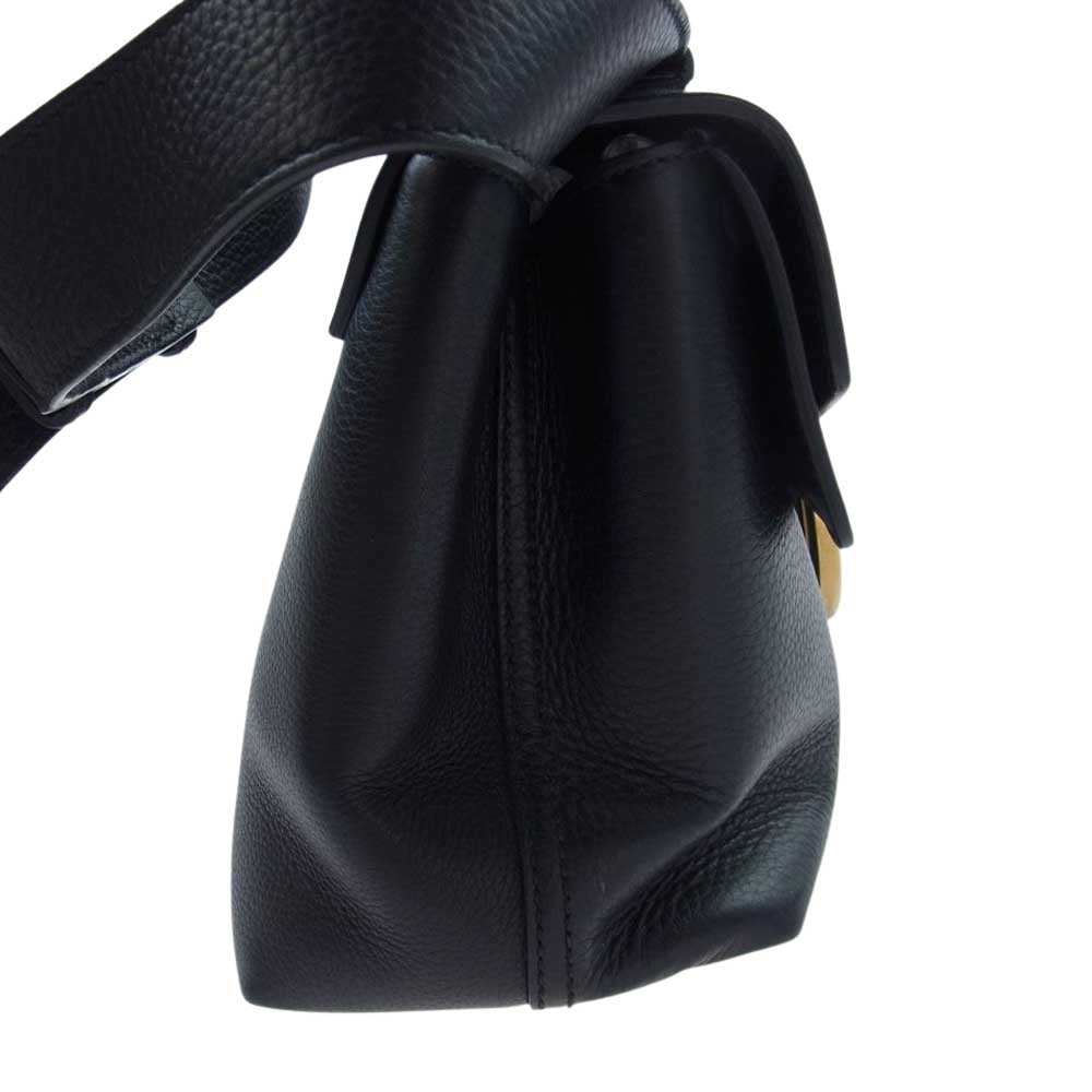 GUCCI グッチ 401173 520981 GG マーモント ショルダー バッグ ブラック系【中古】