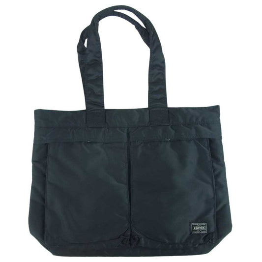 PORTER ポーター タンカー ナイロン トート バッグ 日本製 ブラック系【中古】
