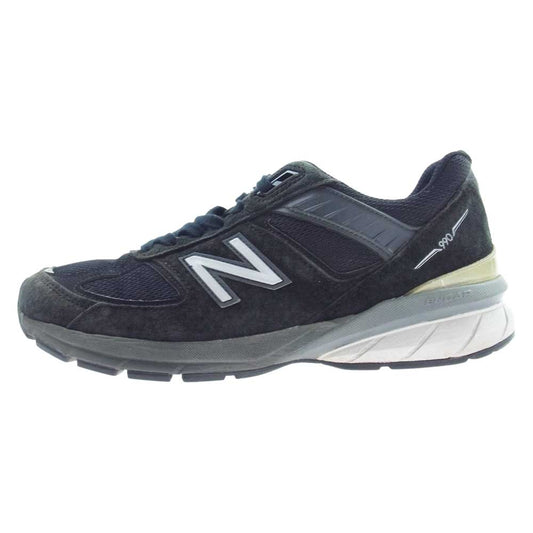 NEW BALANCE ニューバランス M990BK5  USA製 ENCAP スニーカー ブラック系 26.0cm【中古】