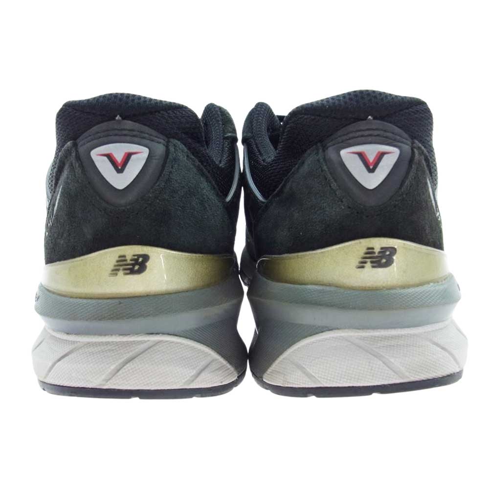 NEW BALANCE ニューバランス M990BK5  USA製 ENCAP スニーカー ブラック系 26.0cm【中古】