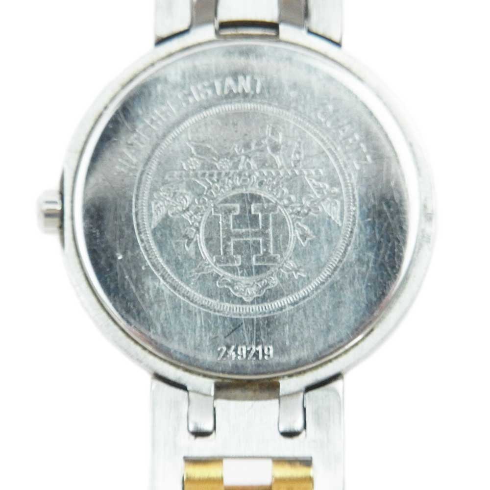 HERMES エルメス ウィンザー クォーツ 腕時計 ゴールド系 シルバー系【中古】