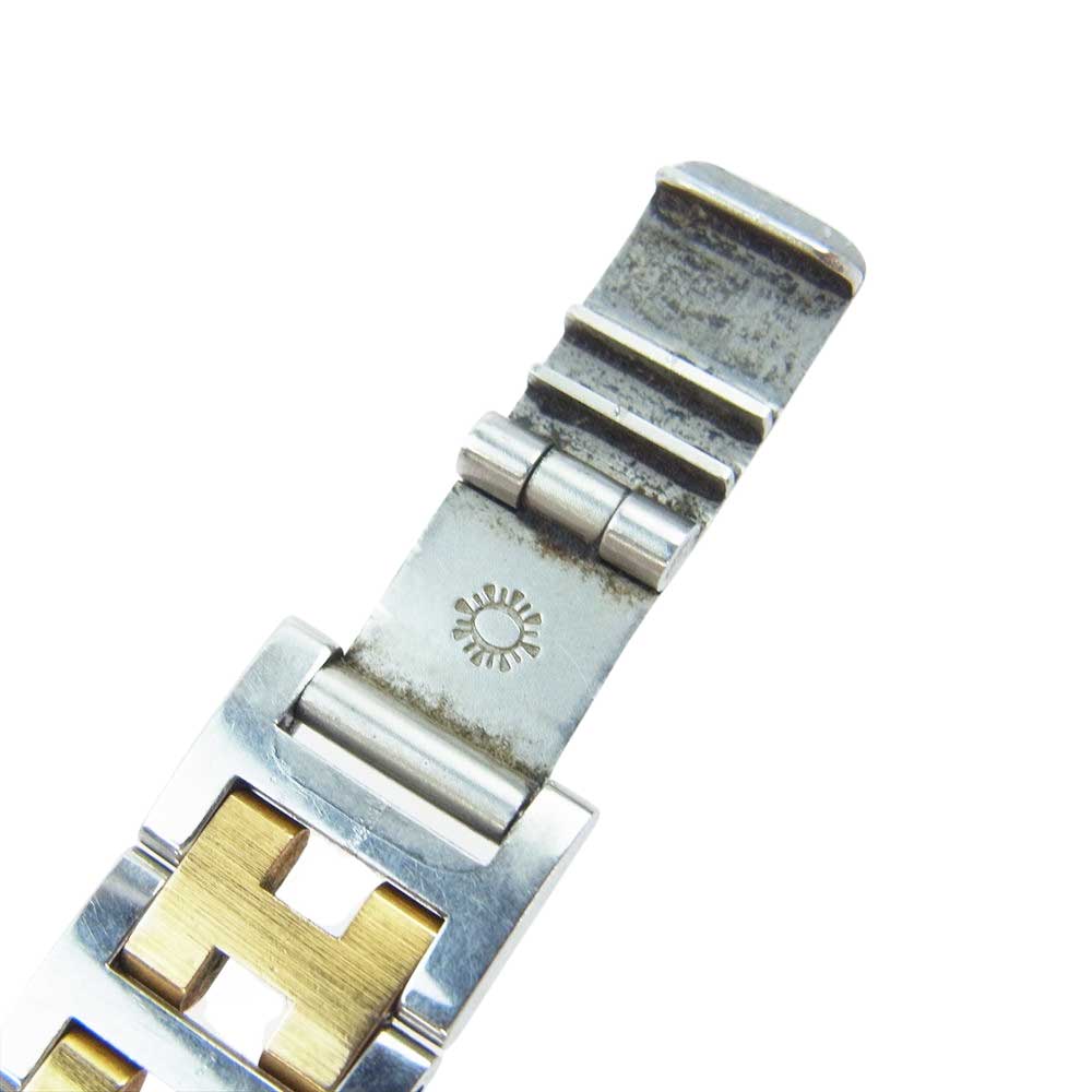 HERMES エルメス ウィンザー クォーツ 腕時計 ゴールド系 シルバー系【中古】