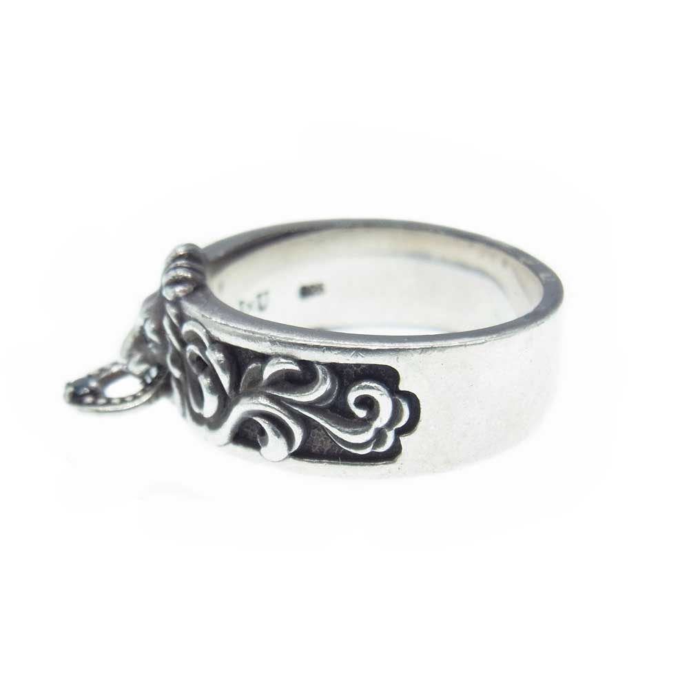 Justin Davis ジャスティンデイビス SRJ522 LION KEEPER ライオン キーパー リング シルバー系 25号【中古】